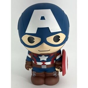 Captain America Figural PVC Coin Bank Monogram Marvel 8in Shield Hero 69162